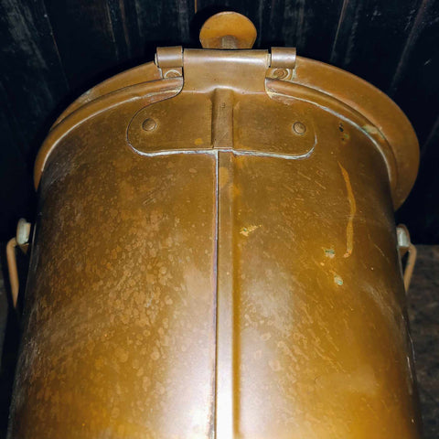 Copper Bail With Lid