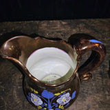 Large Antique Victorian Copper Luster Pitcher Circa 1840 Lusterware
