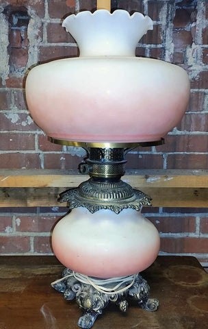 Vintage Gone With The Wind Lamp