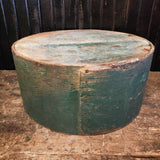 Antique Green Grain Box