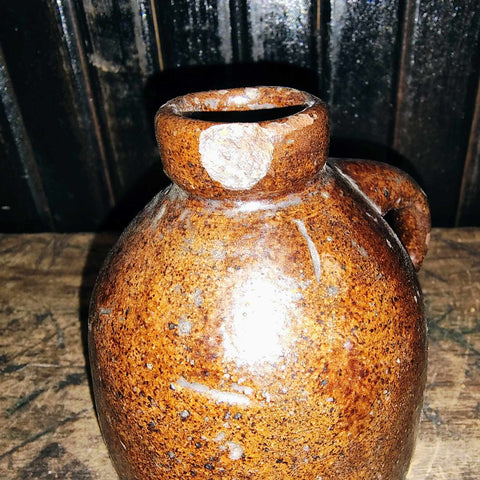 Vintage Primitive Little Brown Jug