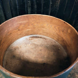 Antique Green Grain Box