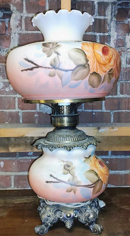 Vintage Gone With The Wind Lamp