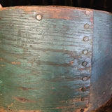 Antique Green Grain Box