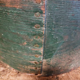Antique Green Grain Box