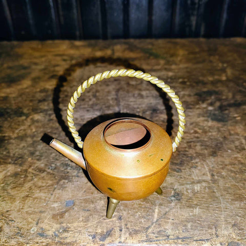 Vintage Decorative Brass Tea Pot