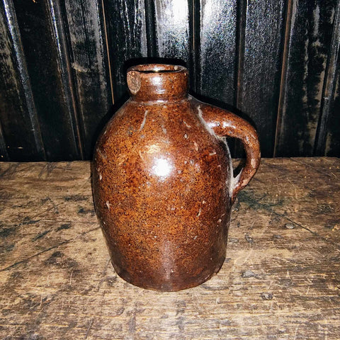 Vintage Primitive Little Brown Jug