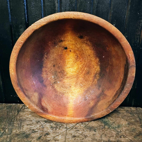 Primitive Out Of Round Bowl