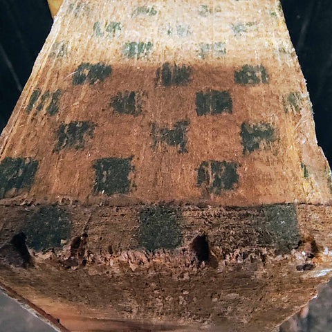 Primitive Salesman Size Step Back Cupboard