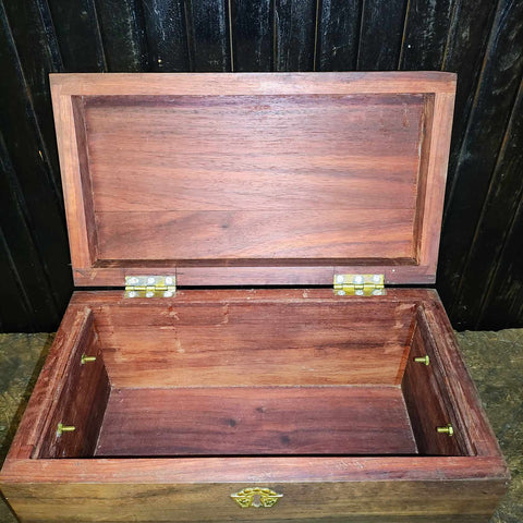 Vintage Dovetailed Keepsake Box