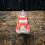 Vintage Auburn Red Rubber Toy Fire Truck