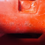 Vintage Auburn Red Rubber Toy Fire Truck