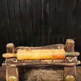 Vintage Green Handled Rolling Pin