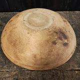 Old Turned Wooden Bowl