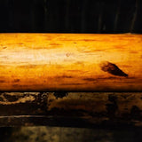 Vintage Green Handled Rolling Pin