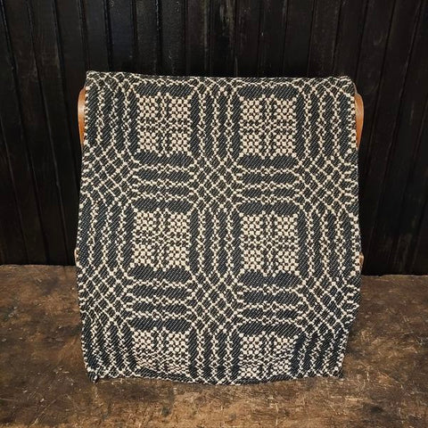 New Runner 71" Black & Cream