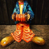 Vintage Alvarez Mexico Paper Mache Clown