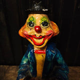 Vintage Alvarez Mexico Paper Mache Clown