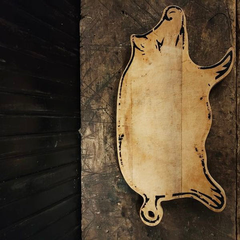 Vintage Pig Cutting Board