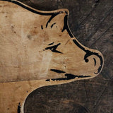 Vintage Pig Cutting Board