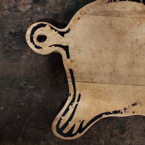 Vintage Pig Cutting Board