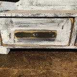 Primitive Shelf With 2 Draws