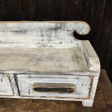 Primitive Shelf With 2 Draws