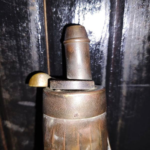 Antique Brass Powder Flask