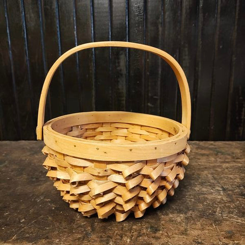Vintage porcupine basket