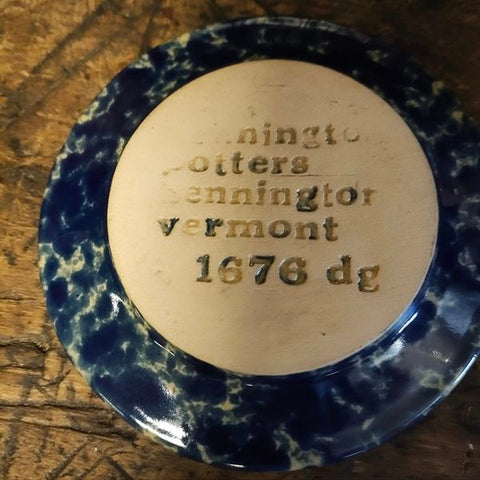 Bennington Pottery, cup with saucer