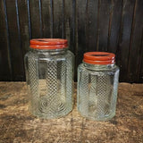 2 Vintage Canisters