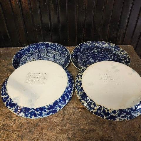 Vintage 4 10" Bennington Pottery Plates