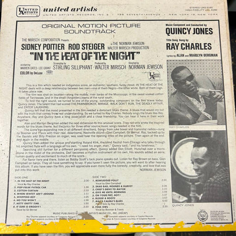 Quincy Jones "In The Heat Of The Night" Vinyl