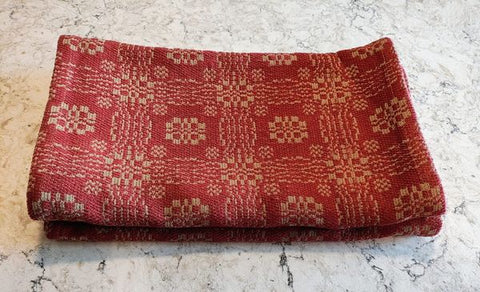 70in Cranberry/Tan Runner