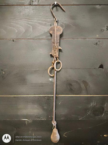 Antique 1800's Balance Scale (Iron)