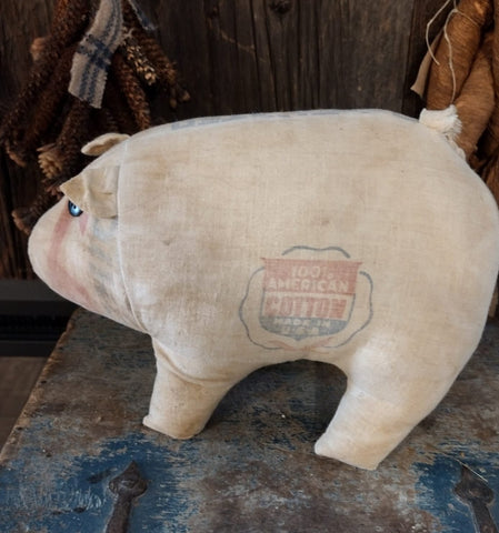 Crystal Sugar Fabric Pig