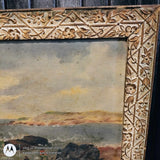 Early Primitive Oil Paint Of Sailor