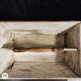 Early Primitive Utensil Box Original White Paint