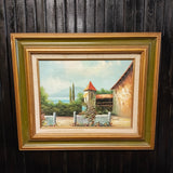 Vintage Rosini Oil Painting