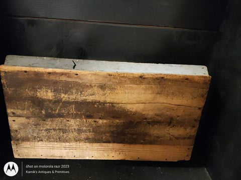 Large Antique Tool Carry Tray