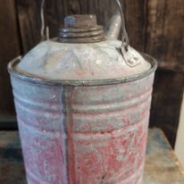 Vintage Gas Can Red