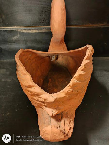 Vintage Terracotta Swan Planter