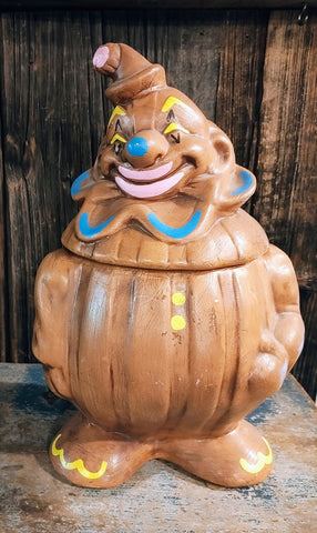 Vintage Clown Cookie Jar