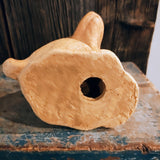Vintage Paper Mache Dog Resin