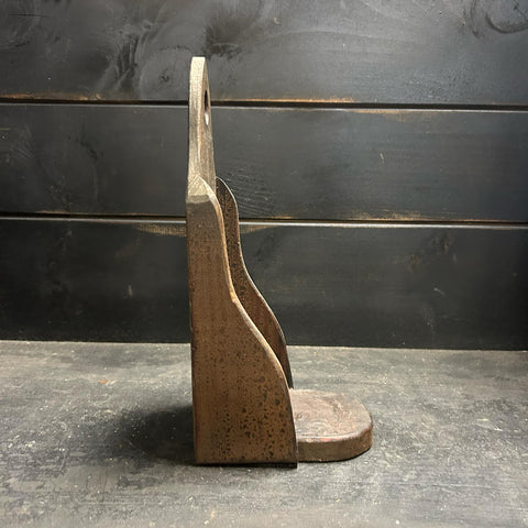 19th Century Wood Candle Box Can Be Mounted