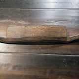 Antiques Primitive 17.5 Inch Draw Blade With Wooden Handles