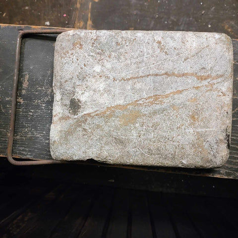 Antique Soap Stone Foot Warmer