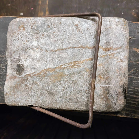 Antique Soap Stone Foot Warmer