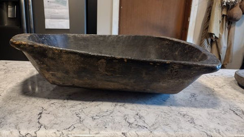 Big Antique Wooden Trencher
