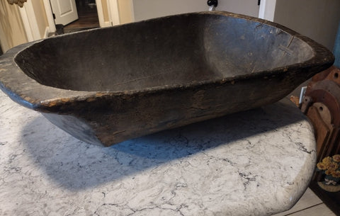 Big Antique Wooden Trencher